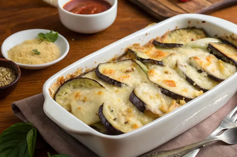 جربي مسقعة الباذنجان والبطاطس بالبشاميل بنكهة رائعة وسهلة التحضير!