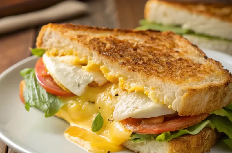 سندويتش سريع ومغذي: اكتشف نكهة البيض بالجبنة