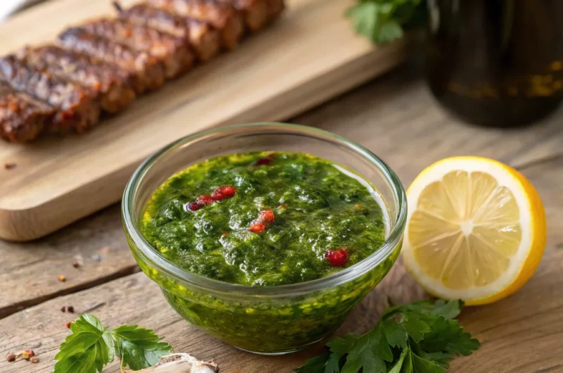 بهارات وأعشاب في مزيج سحري: تعلمي تحضير التشيميشوري الأصلي