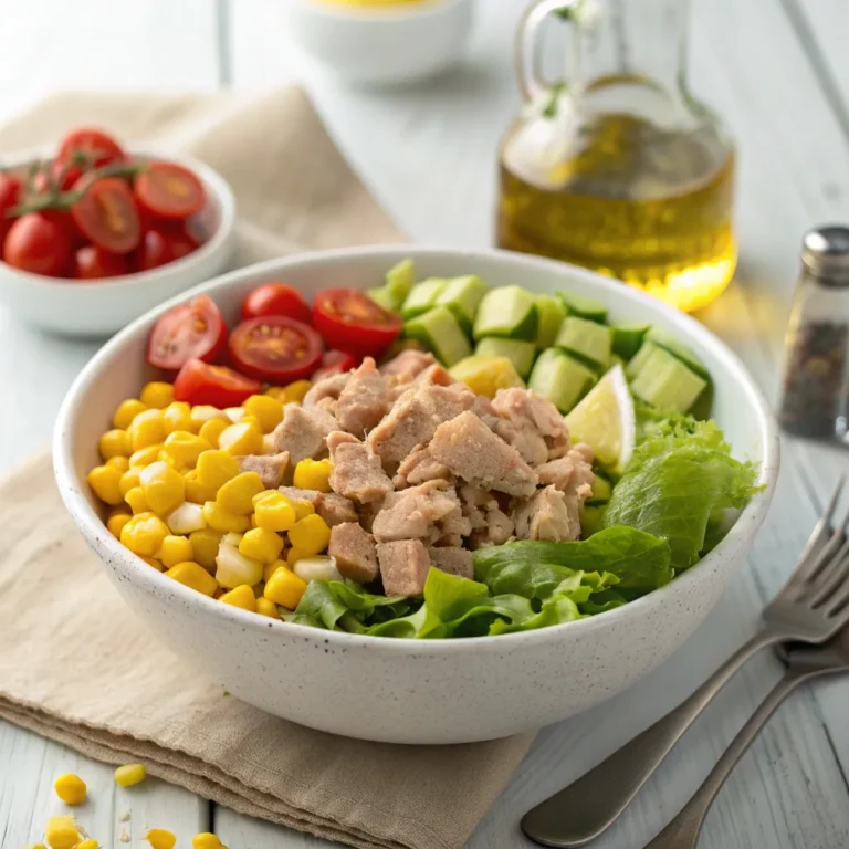 Healthy tuna salad